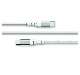 FORCE CAVO USB C/USB C 3A BIANCO 2 METRI