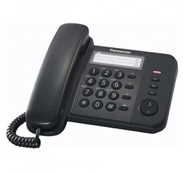 TELEFONO PANASONIC KX-TS520  BK-BLACK
