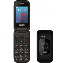 SAIET SCUDOTRE PLUS FLIP DOPPIO DISPLAY-BLACK