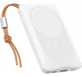 POWER BANK VEGER W1151 10.000MAH 20W WIRELESS WHITE