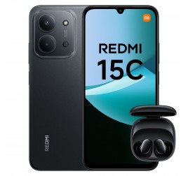 TIM XIAOMI REDMI 15C 4G 6.9 4/128GB+BUDS 6-MIDNIGHT BLACK