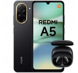 TIM XIAOMI REDMI A5 6.9 4/128GB + REDMI BUDS 6 PLAY-MIDNIGHT BLACK